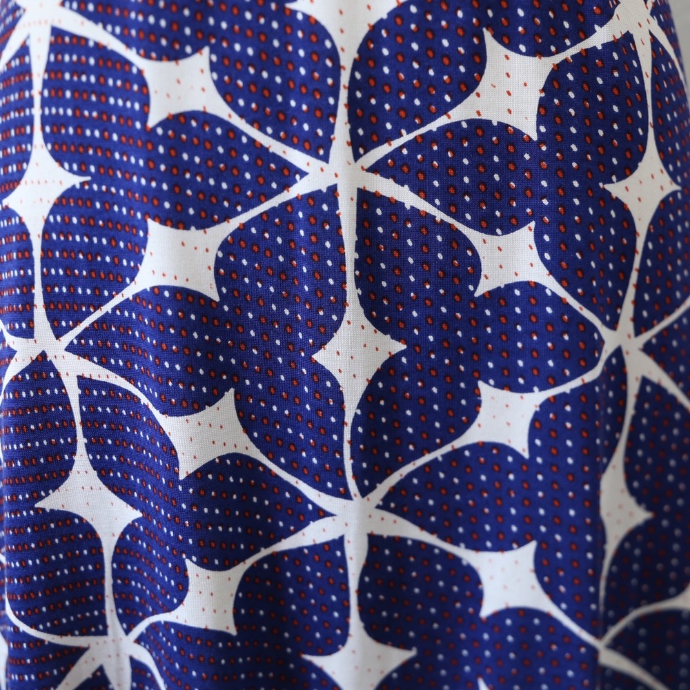Diane von Furstenberg DvF Zoe Dress Blue White Size 4 - Picture 7 of 10